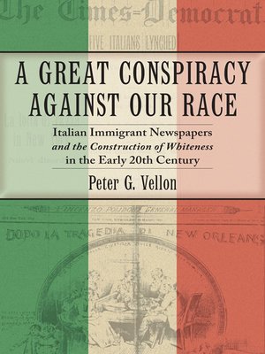 cover image of A Great Conspiracy against Our Race